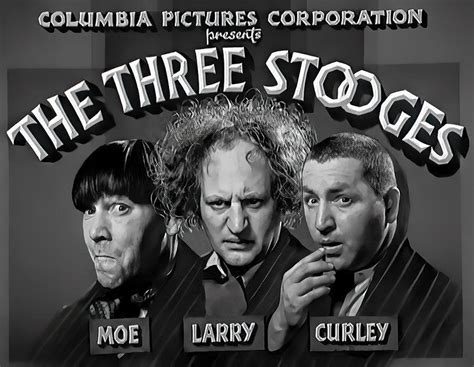 THREE STOOGES Larry Curley and Moe | Etsy