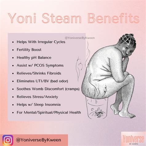 Yoni Steam Benefits