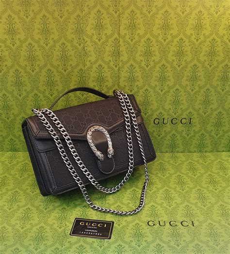 Gucci Horseshoe Canvas Shoulder Bag – Bags Bazaarr