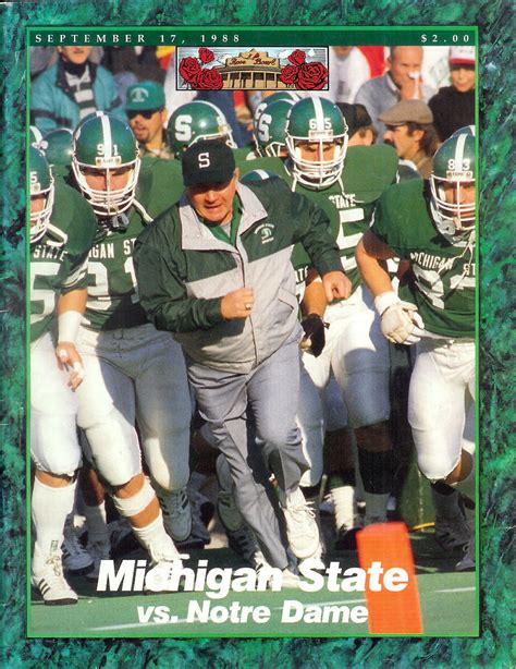 1988 Notre Dame Fighting Irish Football Game Publications – SportsPaper ...