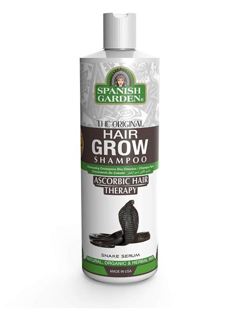 Spanish Garden Hair Growth Shampoo with Ascorbic Acid - Boosts Hair ...