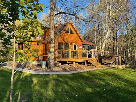 Cozy Modern Cabin on the Kettle River with Hot Tub - Cabins for Rent in ...
