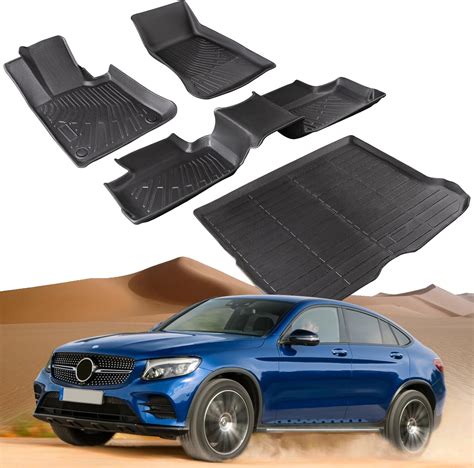 Amazon.com: 2024 2023 for Mercedes Benz GLC Floor Mats Trunk Mat, All ...