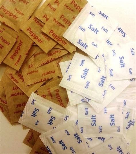 Buy 200 Salt + 200 Pepper Individual Salt & Pepper Sachets Online at ...