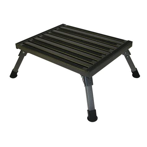 Safety Step F-08C V Silver Vein 15" x 19" Large Folding Step : Amazon ...