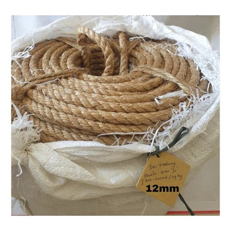 Jual TAMBANG MANILA 12 MM PER 1 METER / TALI TAMBANG TAMPAR DADUNG 12 ...