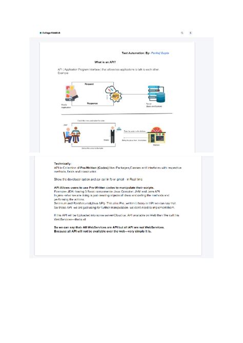 API Testing Notes 1 - test - Cloud Computing - KEY SKILLS Framework ...