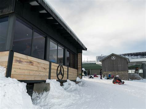 Mercedes Benz Opens A Luxury Lodge at Mt. Buller