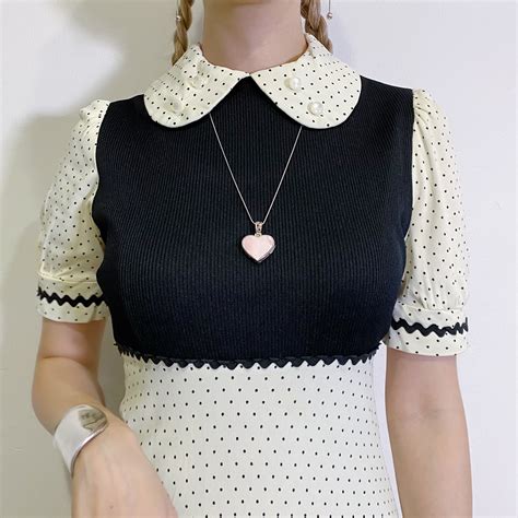 925 silver heart motif reversible neckless | LEMON