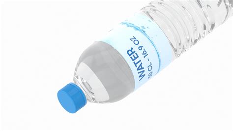 Water Bottle 50 CL 16.9 OZ - 3D Model by frezzy