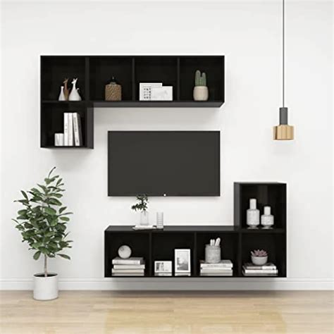 GOLINPEILO Wall Mounted TV Cabinet with 2 India | Ubuy