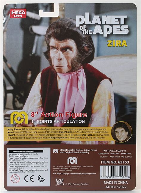Buy Zira Planet of The Apes Mego 8-Inch Action Figure Online at Lowest ...
