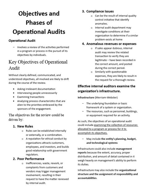 Image result for Audit Objectives Examples