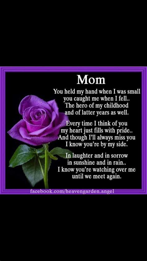 Mom In Heaven Poems From Daughter - Homes & Apartments for Rent