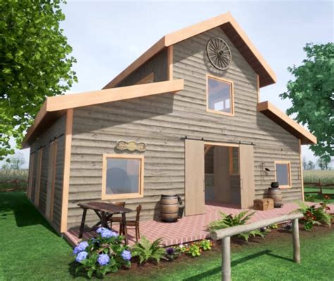 Barn Plans - Timber Frame HQ