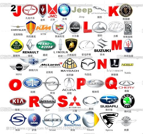 汽车标志LOGO大全PSD分层素材_大图网图片素材