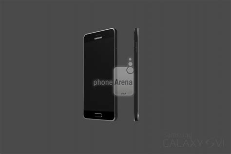 Galaxy S6 nei primi presunti render, con l'altoparlante sulla cornice ...