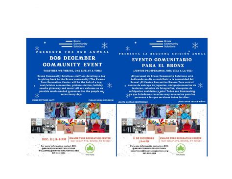 BCS December Community Event: Coat and Toy Giveaway , Kwame Ture ...