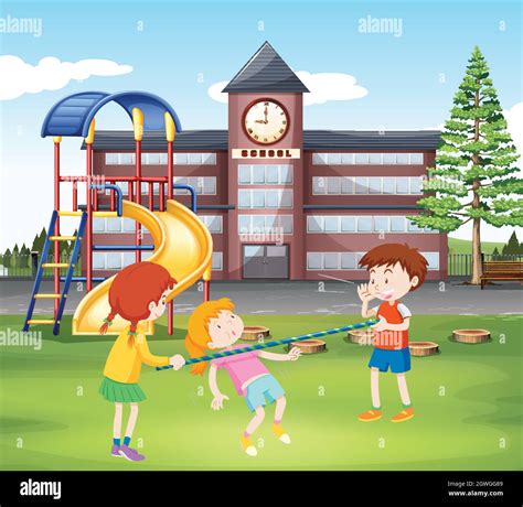 Recess Playground Clip Art