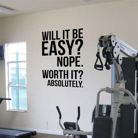 Absolutely.fitness motivation Wall Quotes poster, large Gym Kettlebell ...