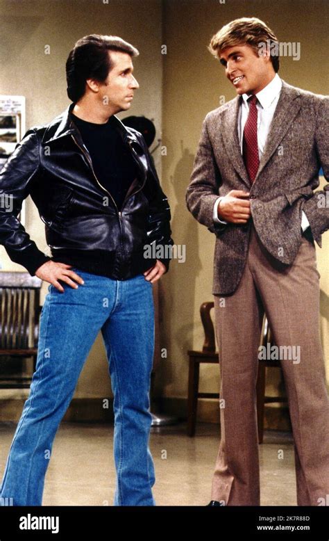 Henry Winkler & Ted Mcginley Television: Happy Days (TV-Serie ...