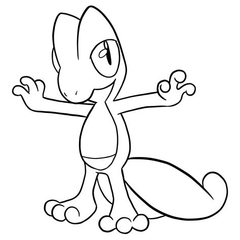 Image result for How to Draw Pokemon Treecko