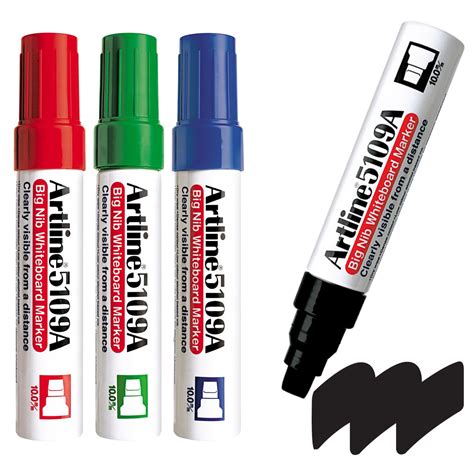 Snapklik.com : Artline 5109A Magnum White Board Markers Dry Erase