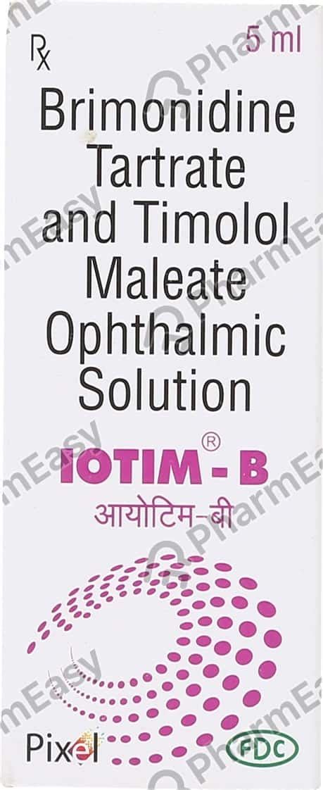 Iotim B Eye Drop: Uses, Side Effects, Price & Dosage | PharmEasy