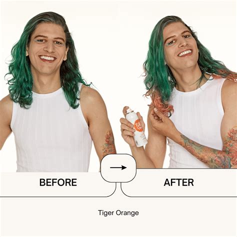 Temporary Hair Color Spray - Tiger Orange – Punky