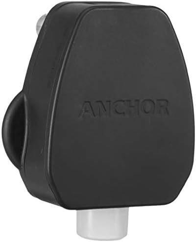 Anchor by Panasonic 16A 3 Pin Plug Top 240V (Matte Black, Pack of 2 ...
