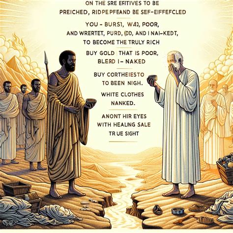 What does Revelation 3:17-18 mean? | Bible Art