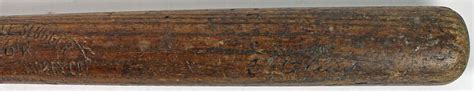 Lot Detail - RARE Vintage Eddie Collins Game Used H&B Personal Model ...