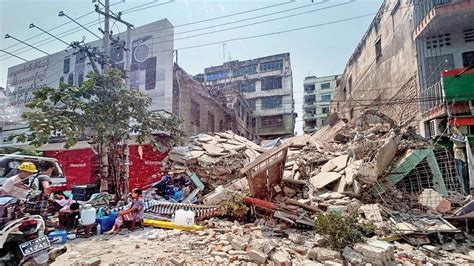 Myanmar earthquake death toll goes up to 1700