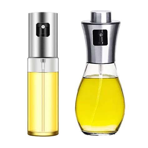 Metsi Oil Sprayer for Cooking Oil Dispensing Bottle Refillable with ...
