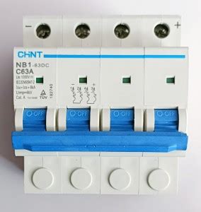 Chint DC MINIATURE CIRCUIT BREAKER 1000V 63A - 01 MCB Price in India ...