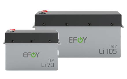 EFOY LiFePO4 lithium battery / power storage 12 V / 105 Ah - Berger Camping