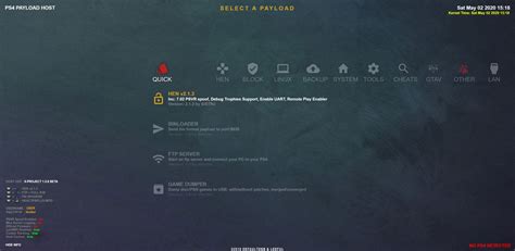 PS4 9.04 Exploit 的图像结果