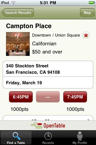 Image result for OpenTable Basic