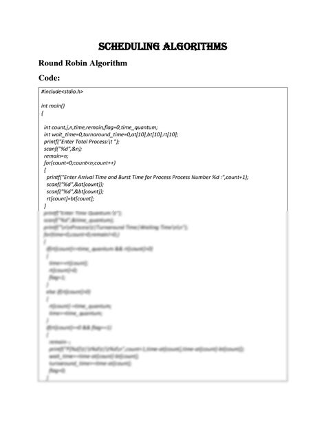 Image result for Round Robin Code