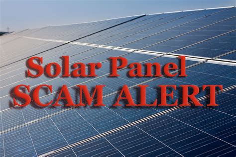 Image result for Solar Panel Scam