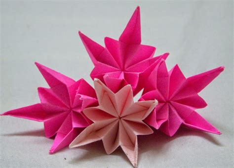 origami kusudama flower ~ instructions origami kids