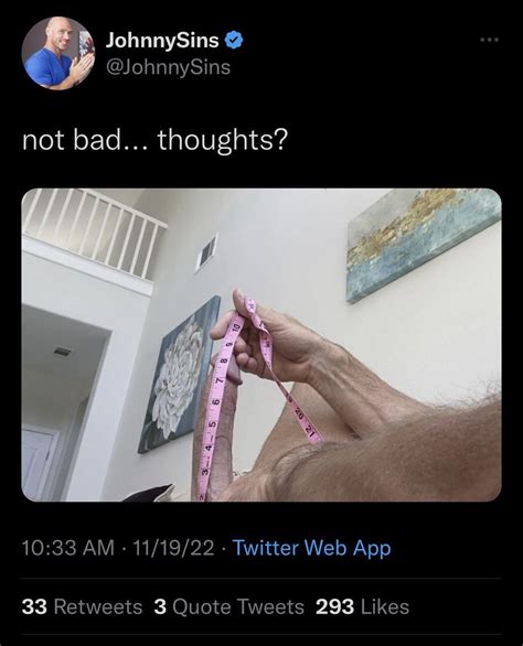 Johnny Sins measuring wrong : r/measuredpornstars