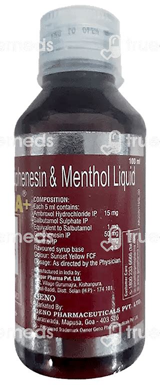 Respira Plus Syrup 100 Ml - Uses, Side Effects, Dosage, Price | Truemeds