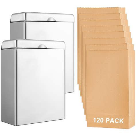 Tioncy 2 Pcs Sanitary Napkin Receptacle with 100 India | Ubuy