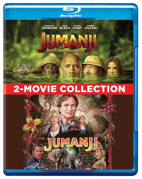 2 Adventure Movies Collection - Jumanji (1995) + Jumanji: Welcome to ...