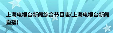 深圳新闻综合频道（现深圳都市频道）全天节目表[2002.1.1-12.1] - 哔哩哔哩