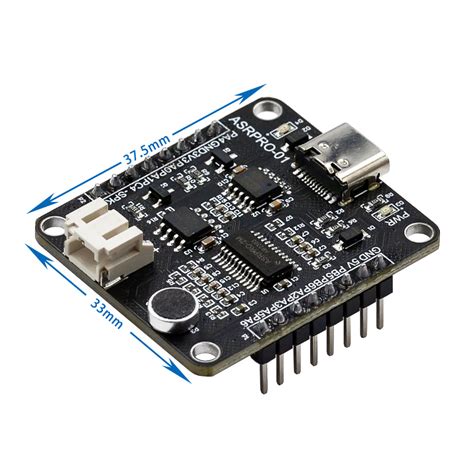 ASR PRO Speech Recognition Module AI Offline Speech Development Board ...