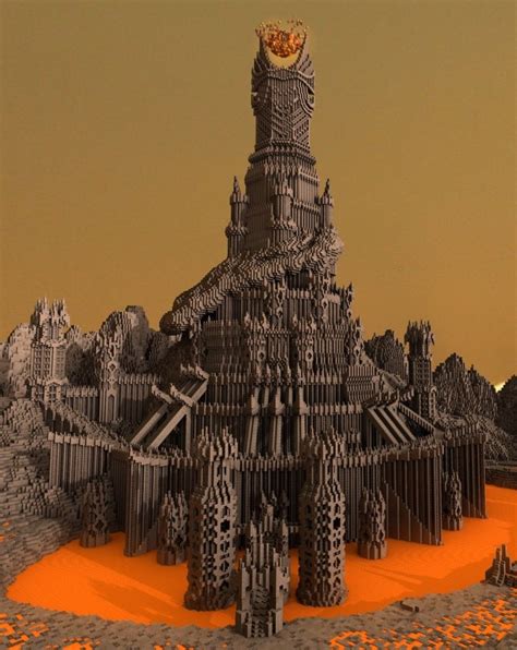 Image result for Barad-dur Minecraft Tutorial