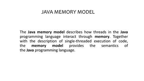 Image result for Java Memory Model