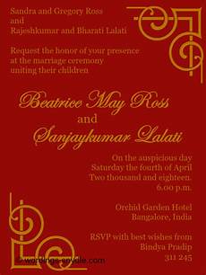 Indian Wedding Invite Wording by Indian Wedding Invitation Wording Sles Wordings And Indian Wedding Invite Wording